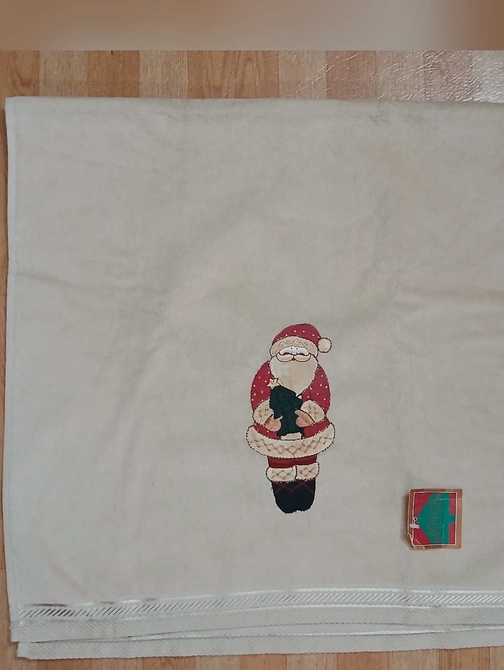 Holiday Santa Decor Towel NWT